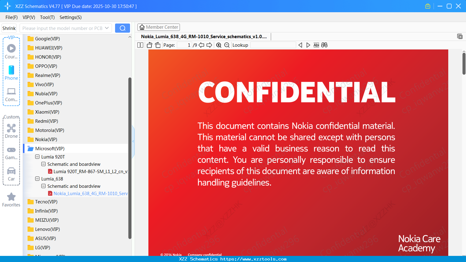 Microsoft Nokia_Lumia_638_4G_RM-1010_Service_schematics_v1.0